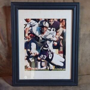 Hall Of Fame Dave Casper Autographed Photograph Oakland Raiders (1974-82 & 84)